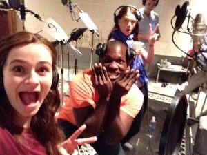 <em>Violet</em>'s Sutton Foster, Colin Donnell, and Emerson Steele Instagram Their Cast-Recording Session