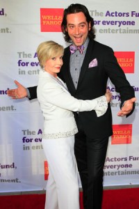 Constantine Maroulis and Florence Henderson Cohost the Actors Fund Tony Party