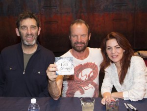 Sting and His Costars Sign Copies of the New <em>Last Ship</em> Cast Recording