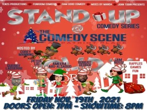 STAND-UP COMEDY SERIES HOLIDAY FUNDRAISER @ THE COMEDY SCENE