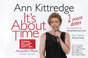 Ann Kittredge: It’s About Time