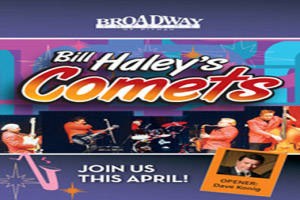 Bill Haley’s Comets Opening Act: Comedian Dave Konig