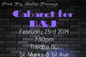 Cabaret for R&J