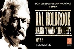 Hal Holbrook in Mark Twain Tonight!