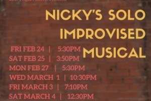 Nicky’s Solo Improvised Musical