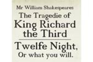 Richard III and Twelfth Night