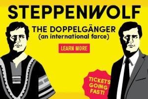 the doppelgnger an international farce logo 64987