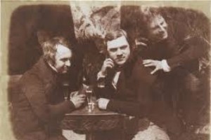 The Earliest Known Photo of Men Drinking Beer