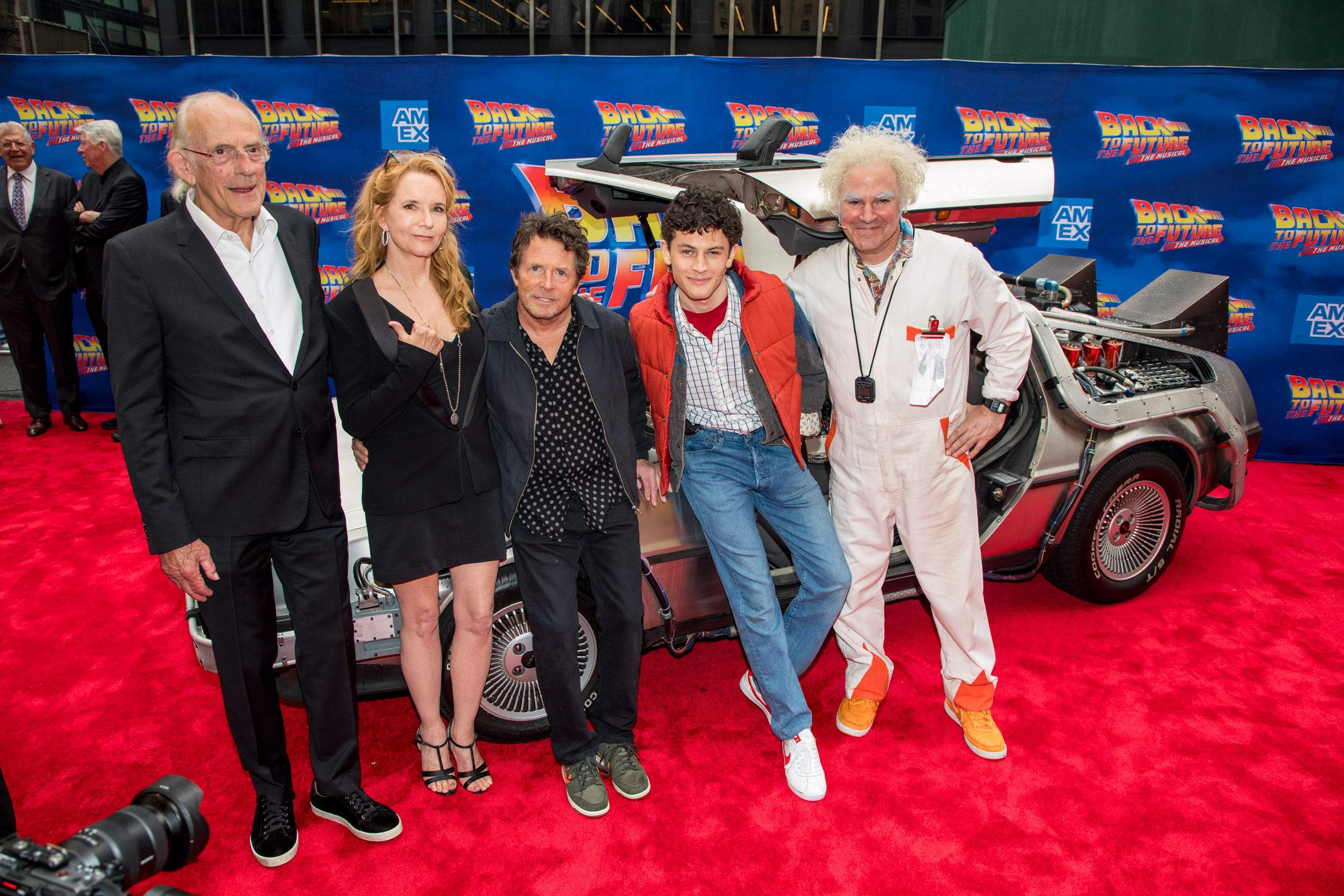 PIX: Michael J. Fox, Christopher Lloyd, Lea Thompson, and More Welcome Back  to the Future to Broadway 