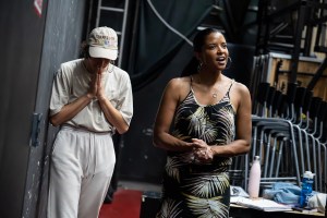 See Renée Elise Goldsberry and the Cast of Public Works’ <I>The Tempest</I> in Rehearsal