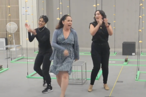 See Eden Espinosa, Mary Testa, and More Rehearse New Musical <I>The Gardens of Anuncia</I>