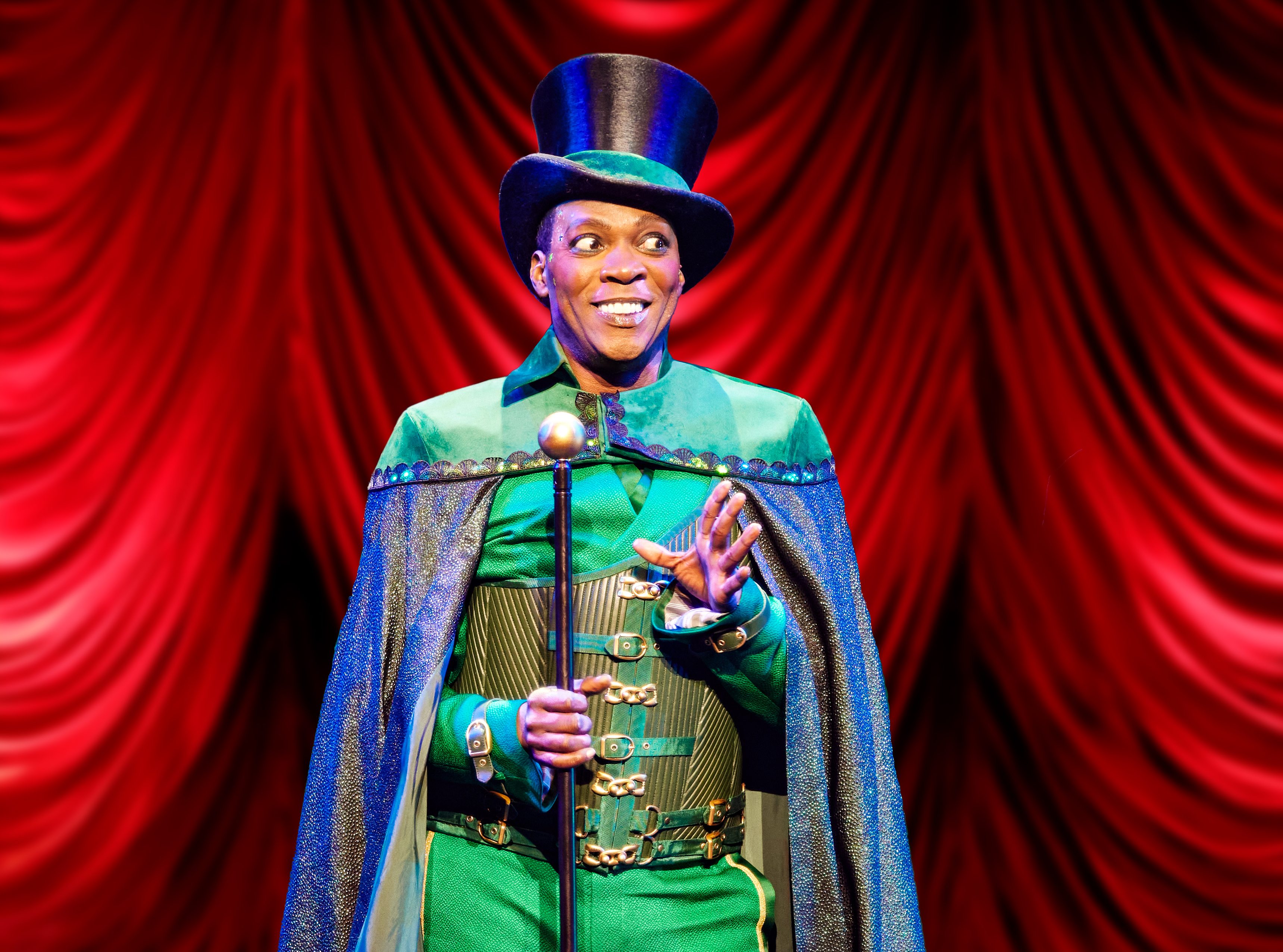 8. THE WIZ, featuring Alan Mingo Jr. as The Wiz in Meet The Wizard. Photo by Jeremy Daniel, (c) 2023