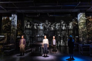 Nemuna Ceesay, Elizabeth Stahlmann, Kathleen Chalfant and Erika Rose in HERE THERE ARE BLUEBERRIES at New York Theatre Workshop, Photo by Matthew Murphy (1)