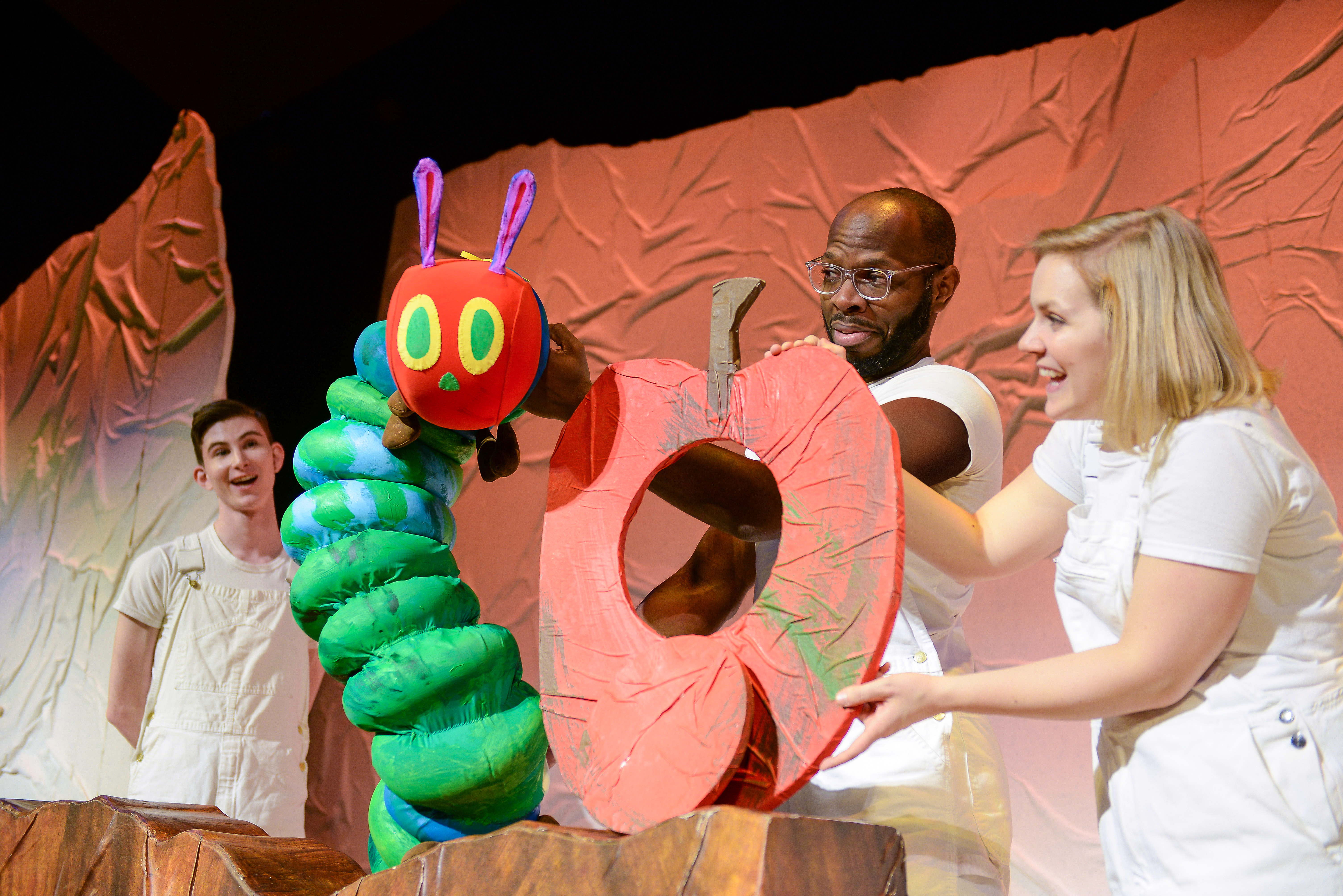 Scene from The Very Hungry Caterpillar Show