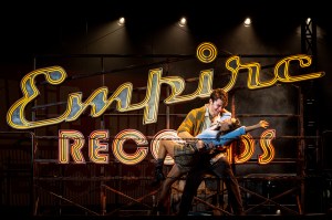 Liam Pearce and Lorna Courtney in Empire Records The Musical at McCarter photo by Daniel Rader