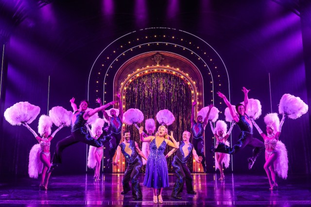 DBH Megan Hilty (center) and Cast Photo by Matthew Murphy and Evan Zimmerman