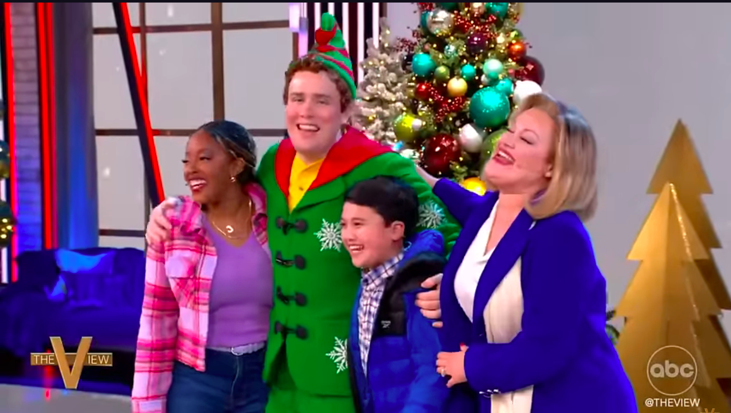 Cast of Elf on The View