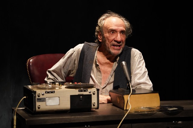 F. Murray Abraham in Krapp's Last Tape part of Irish Rep's BECKETT BRIEFS, Photo by Carol Rosegg (5)