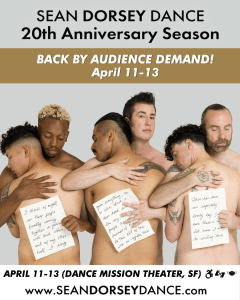 Sean Dorsey Dance’s 20th Anniversary Home Season