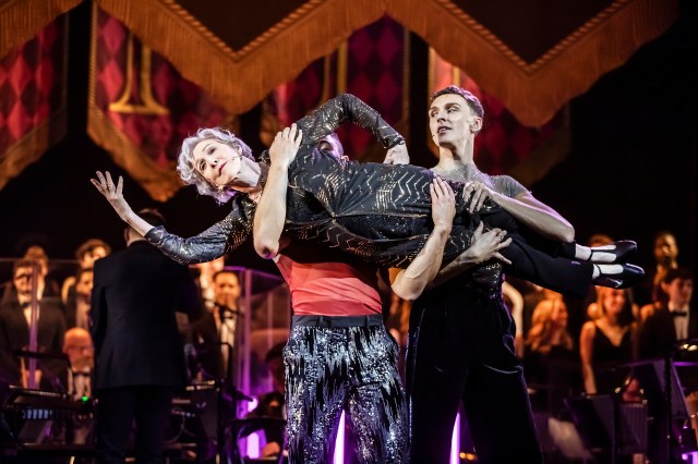 Pippin Patricia Hodge and cast Photo Pamela Raith Photography